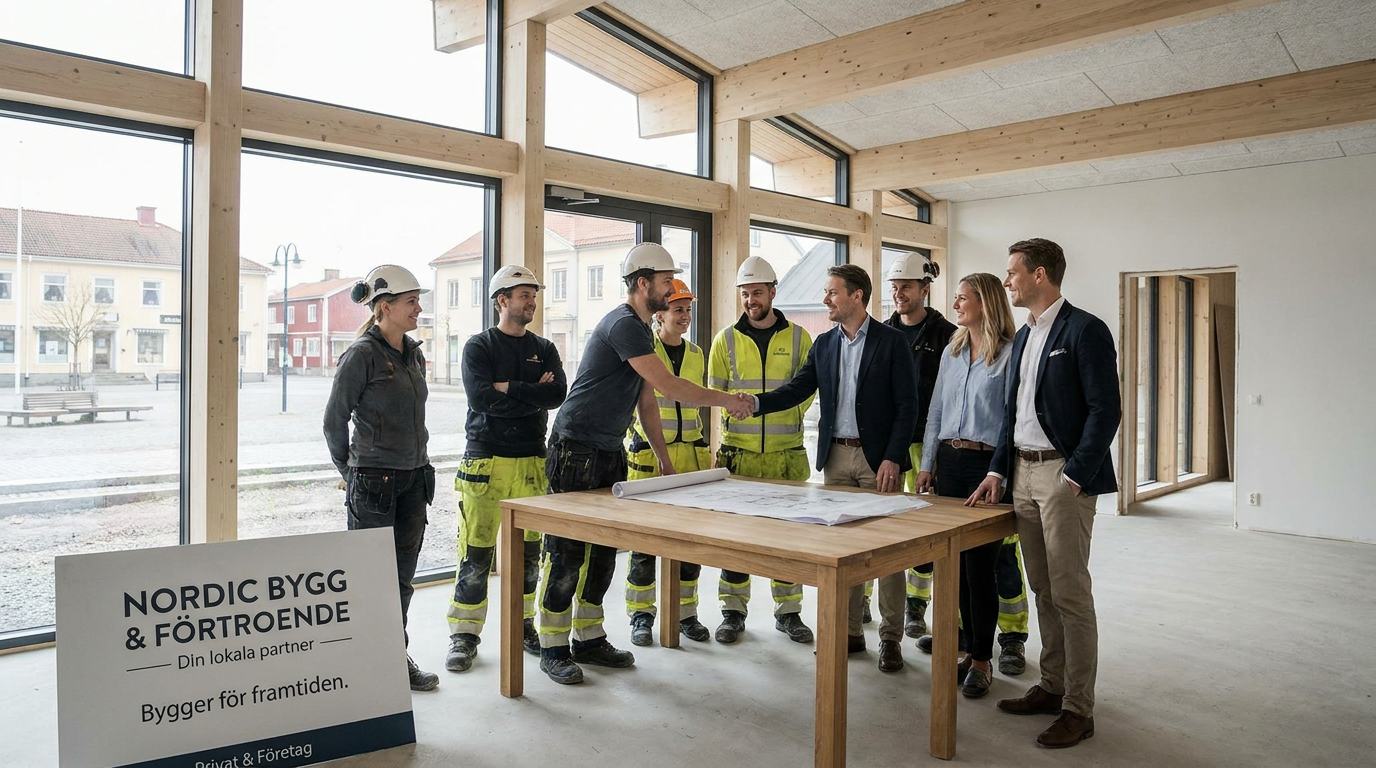 Bygga förtroende lokalt: Så blir din byggfirma det självklara valet för både privatpersoner och företag